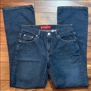 Levi’s 515 Nouveau Boot Cut stretch jeans 8 Long